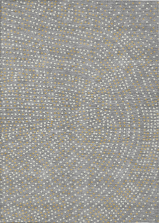 Piper Looms Chantille Circles ACN1021 Gray Machine Washable Area Rug main image