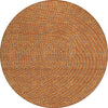 Piper Looms Chantille Circles ACN1021 Paprika Machine Washable Area Rug Round Main Image