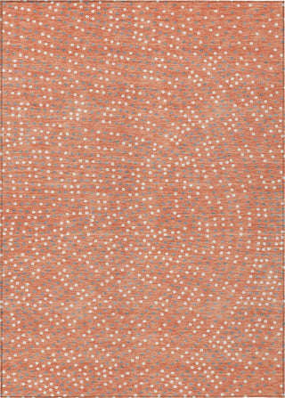 Piper Looms Chantille Circles ACN1021 Salmon Machine Washable Area Rug main image