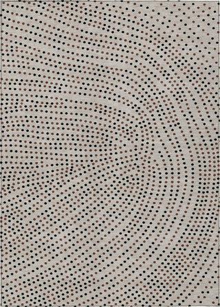 Piper Looms Chantille Circles ACN1021 Taupe Machine Washable Area Rug main image