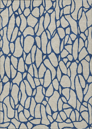 Piper Looms Chantille Geometric ACN1023 Beige Machine Washable Area Rug main image