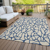 Piper Looms Chantille Geometric ACN1023 Beige Machine Washable Area Rug Outdoor Lifestyle Image Feature
