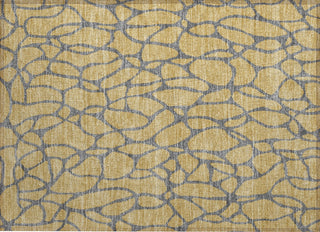 Piper Looms Chantille Geometric ACN1023 Gold Machine Washable Area Rug Scatter Main Image