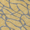 Piper Looms Chantille Geometric ACN1023 Gold Machine Washable Area Rug Swatch Image