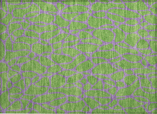 Piper Looms Chantille Geometric ACN1023 Lime Machine Washable Area Rug Scatter Main Image