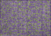 Piper Looms Chantille Geometric ACN1023 Purple Machine Washable Area Rug Scatter Main Image