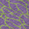 Piper Looms Chantille Geometric ACN1023 Purple Machine Washable Area Rug Swatch Image