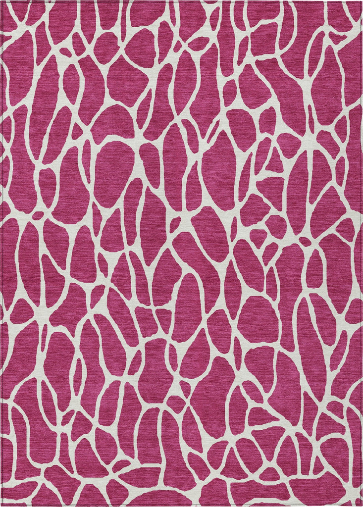 Piper Looms Chantille Geometric ACN1024 Blush Machine Washable Area Rug main image