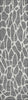 Piper Looms Chantille Geometric ACN1024 Gray Machine Washable Area Rug Runner Main Image