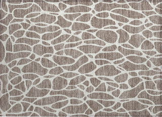 Piper Looms Chantille Geometric ACN1024 Taupe Machine Washable Area Rug Scatter Main Image