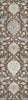 Piper Looms Chantille Damask ACN1026 Brown Machine Washable Area Rug Runner Main Image