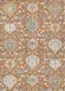 Piper Looms Chantille Damask ACN1026 Copper Machine Washable Area Rug main image