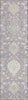 Piper Looms Chantille Damask ACN1026 Lavender Machine Washable Area Rug Runner Main Image