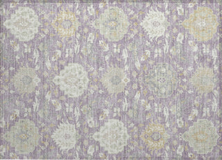 Piper Looms Chantille Damask ACN1026 Lavender Machine Washable Area Rug Scatter Main Image