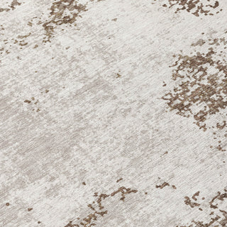 Piper Looms Chantille Modern ACN1027 Brown Machine Washable Area Rug Swatch Image