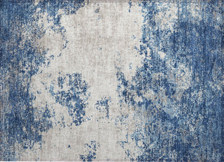 Piper Looms Chantille Modern ACN1027 Navy Machine Washable Area Rug Scatter Main Image