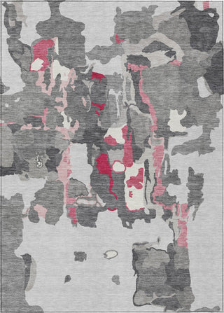 Piper Looms Chantille Abstract ACN1028 Gray Machine Washable Area Rug main image