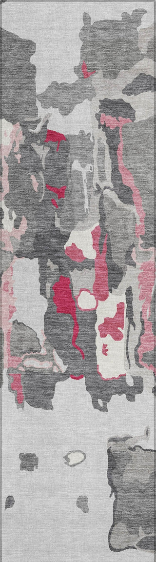 Piper Looms Chantille Abstract ACN1028 Gray Machine Washable Area Rug Runner Main Image