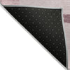 Piper Looms Chantille Abstract ACN1028 Pink Machine Washable Area Rug Backing Image
