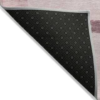 Piper Looms Chantille Abstract ACN1028 Pink Machine Washable Area Rug Backing Image