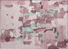 Piper Looms Chantille Abstract ACN1028 Pink Machine Washable Area Rug Scatter Main Image