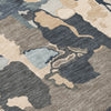 Piper Looms Chantille Abstract ACN1028 Taupe Machine Washable Area Rug Swatch Image