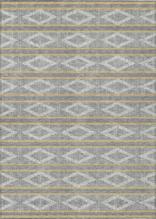 Piper Looms Chantille Geometric ACN1029 Gray Machine Washable Area Rug main image