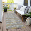 Piper Looms Chantille Geometric ACN1029 Gray Machine Washable Area Rug Runner Outdoor Lifestyle Image Feature