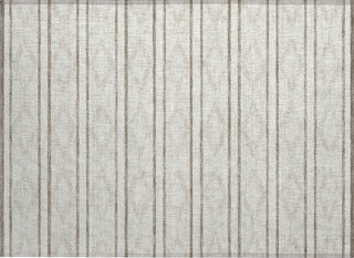Piper Looms Chantille Geometric ACN1029 Ivory Machine Washable Area Rug Scatter Main Image
