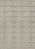 Piper Looms Chantille Geometric ACN1029 Taupe Machine Washable Area Rug main image
