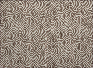 Piper Looms Chantille Swirls ACN1030 Brown Machine Washable Area Rug Scatter Main Image