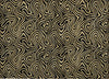 Piper Looms Chantille Swirls ACN1031 Black Machine Washable Area Rug Scatter Main Image