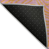 Piper Looms Chantille Swirls ACN1031 Pink Machine Washable Area Rug Backing Image
