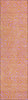 Piper Looms Chantille Swirls ACN1031 Pink Machine Washable Area Rug Runner Main Image