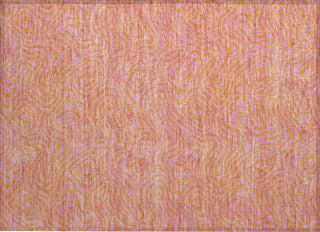 Piper Looms Chantille Swirls ACN1031 Pink Machine Washable Area Rug Scatter Main Image