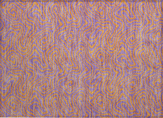 Piper Looms Chantille Swirls ACN1031 Purple Machine Washable Area Rug Scatter Main Image