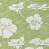 Piper Looms Chantille Floral ACN1032 Aloe Machine Washable Area Rug Swatch Image