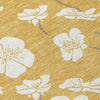 Piper Looms Chantille Floral ACN1032 Gold Machine Washable Area Rug Swatch Image