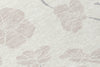 Piper Looms Chantille Floral ACN1032 Ivory Machine Washable Area Rug Swatch Image