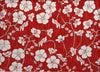 Piper Looms Chantille Floral ACN1032 Red Machine Washable Area Rug Scatter Main Image
