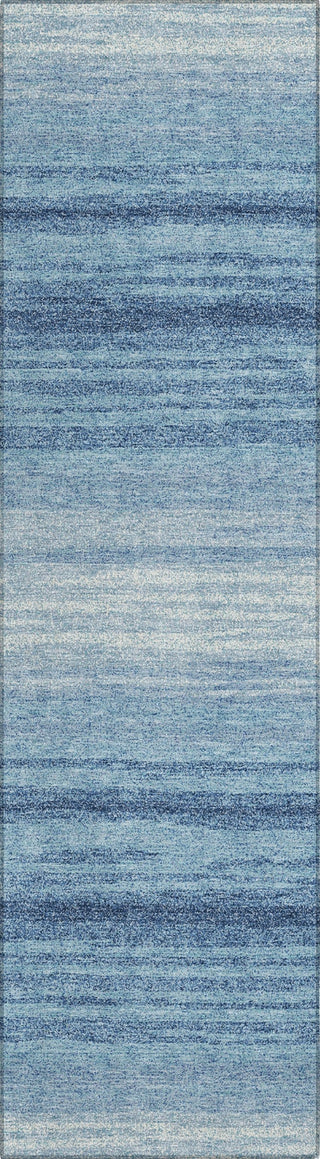 Piper Looms Chantille Stripes ACN1033 Blue Machine Washable Area Rug Runner Main Image