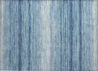 Piper Looms Chantille Stripes ACN1033 Blue Machine Washable Area Rug Scatter Main Image