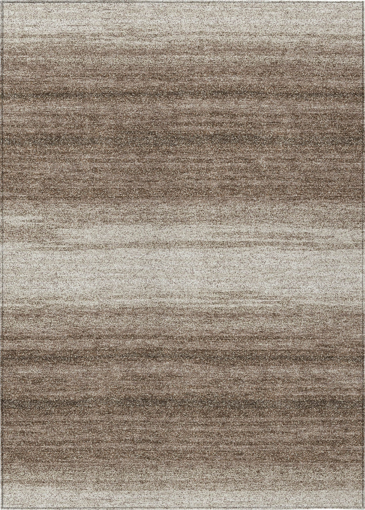 Piper Looms Chantille Stripes ACN1033 Brown Machine Washable Area Rug main image