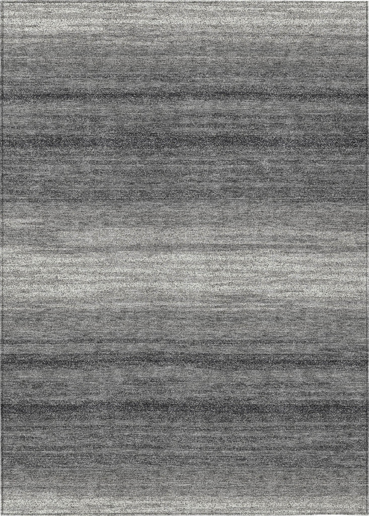 Piper Looms Chantille Stripes ACN1033 Gray Machine Washable Area Rug main image