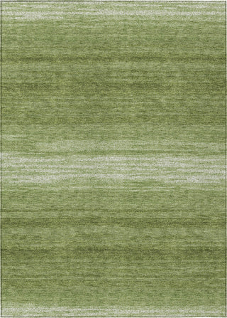 Piper Looms Chantille Stripes ACN1033 Green Machine Washable Area Rug main image