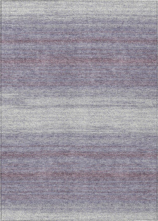 Piper Looms Chantille Stripes ACN1033 Lavender Machine Washable Area Rug main image