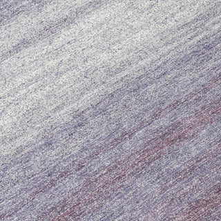 Piper Looms Chantille Stripes ACN1033 Lavender Machine Washable Area Rug Swatch Image