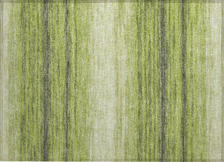 Piper Looms Chantille Stripes ACN1033 Lime Machine Washable Area Rug Scatter Main Image