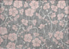 Piper Looms Chantille Floral ACN1034 Gray Machine Washable Area Rug Scatter Main Image