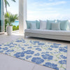Piper Looms Chantille Floral ACN1034 Linen Machine Washable Area Rug Outdoor Lifestyle Image Feature